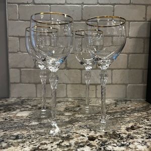 Lenox Crystal Monroe Wine Glasses